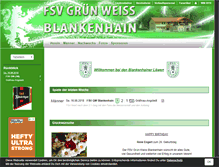 Tablet Screenshot of gw-blankenhain.de